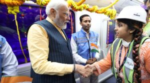 PM Modi inaugurates Indias first underwater metro route in Kolkata